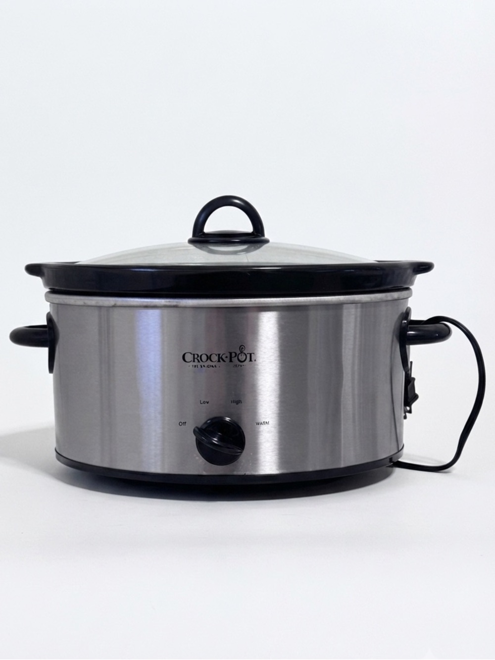 Crock-Pot Stainless Steel Slow Cooker Model SCV500-SS 5-Quart Capacity